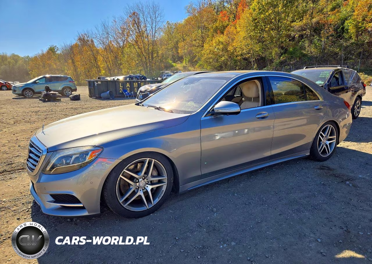 2015 Mercedes-Benz S 550 4Matic VIN:WDDUG8FB6FA126134 - 1