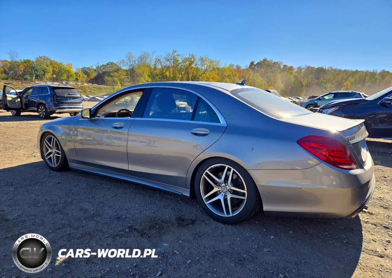 2015 Mercedes-Benz S 550 4Matic VIN:WDDUG8FB6FA126134 - 2