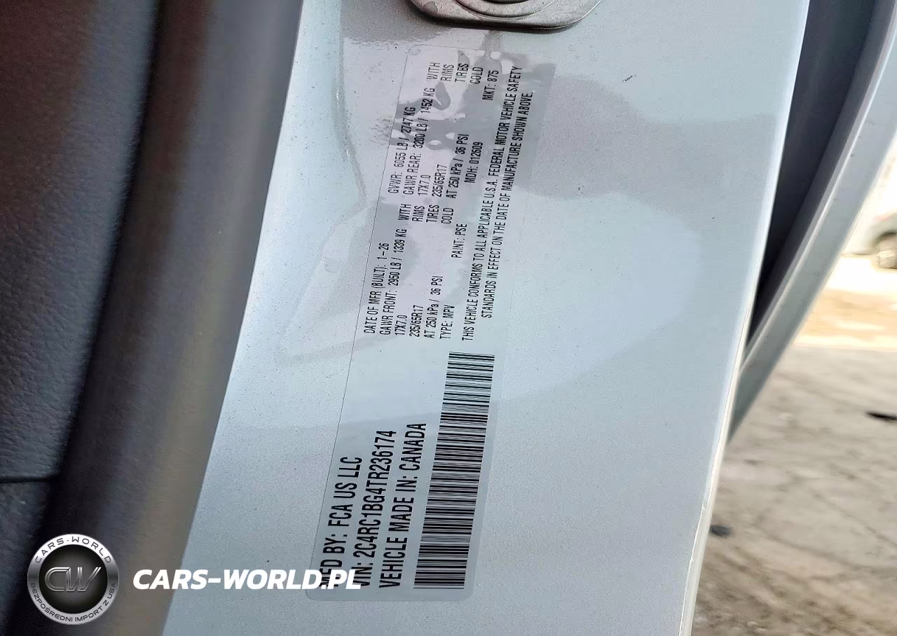 2026 Chrysler Pacifica Select VIN:2C4RC1BG4TR236174 - 14