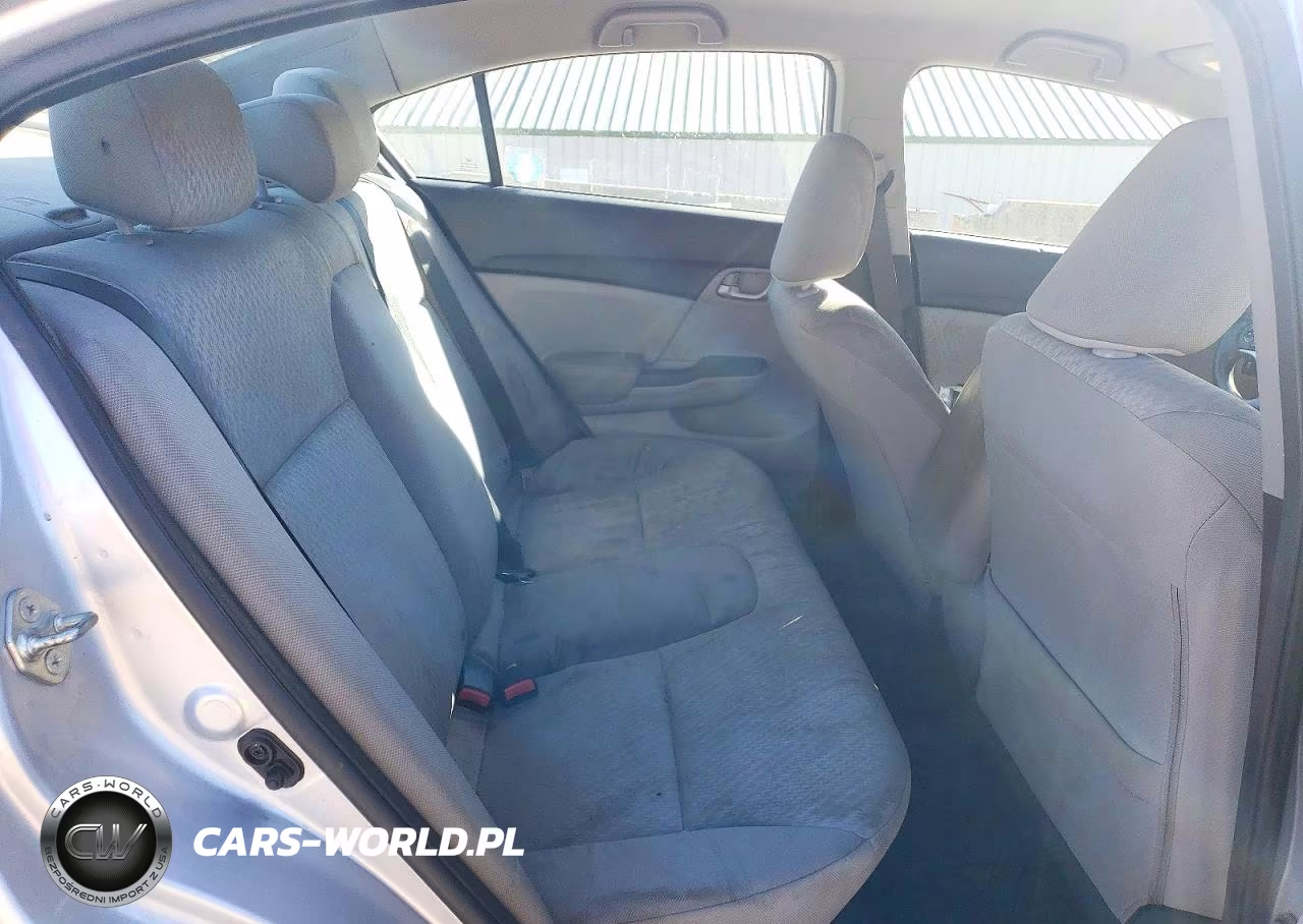 2015 Honda Civic Lx VIN:19XFB2F52FE213826 - 10