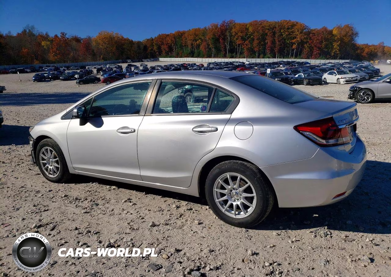 2015 Honda Civic Lx VIN:19XFB2F52FE213826 - 2