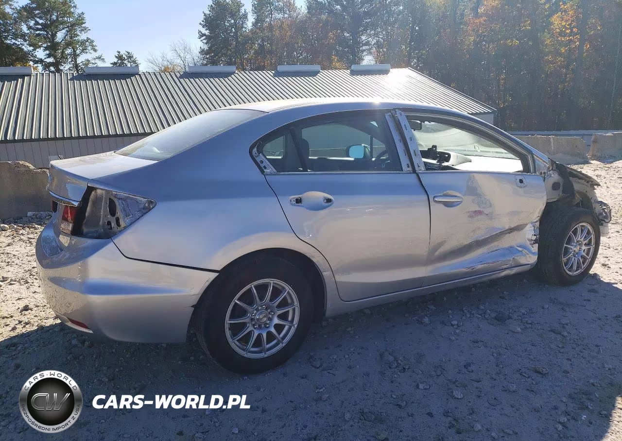 2015 Honda Civic Lx VIN:19XFB2F52FE213826 - 3