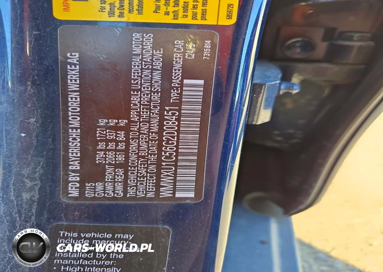 2016 Mini Cooper VIN:WMWXU1C56G2D08451 - 12
