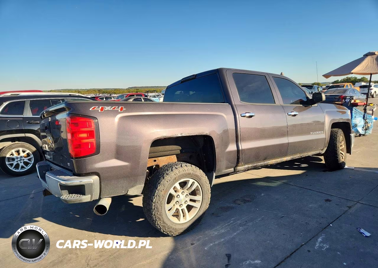 2014 Chevrolet Silverado K1500 Lt VIN:3GCUKREC6EG569070 - 3