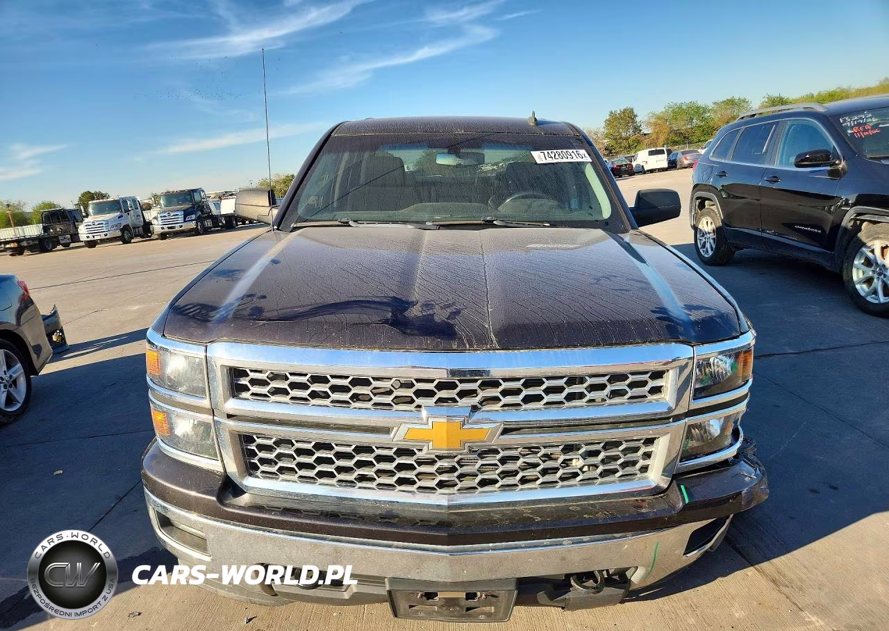 2014 Chevrolet Silverado K1500 Lt VIN:3GCUKREC6EG569070 - 5