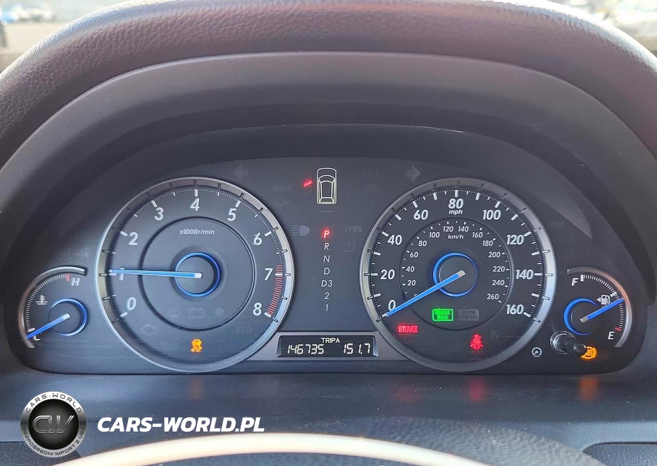 2012 Honda Crosstour Ex VIN:5J6TF1H39CL003556 - 9