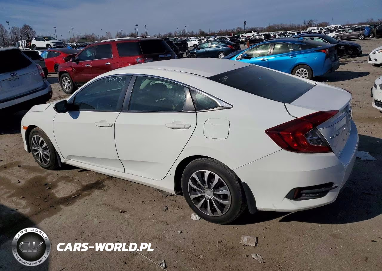 2016 Honda Civic Lx VIN:19XFC2F56GE058017 - 2