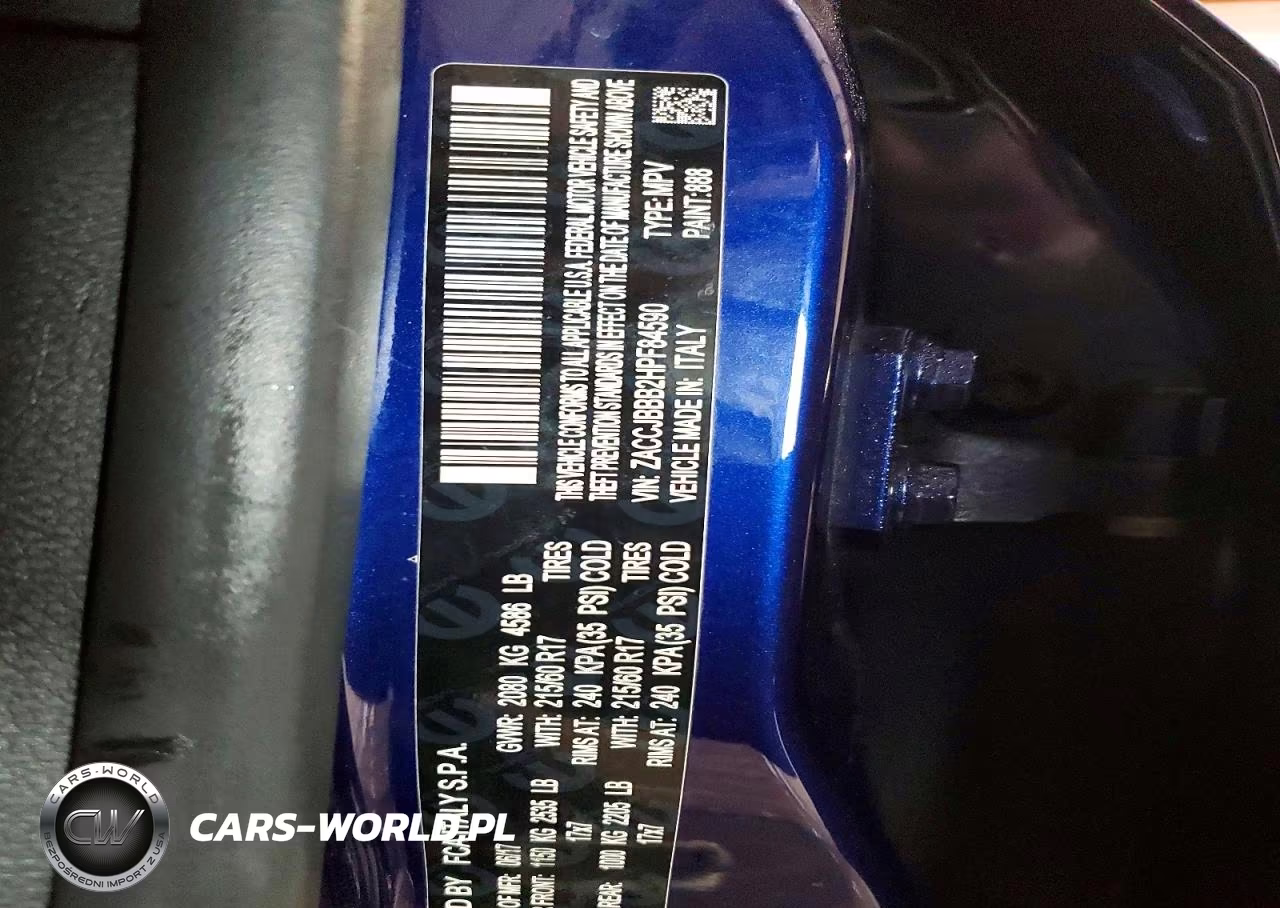 2017 Jeep Renegade Latitude VIN:ZACCJBBB2HPF84590 - 13