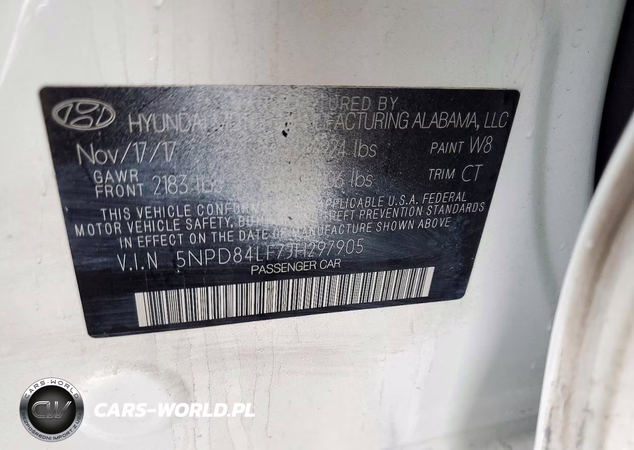 2018 Hyundai Elantra Sel VIN:5NPD84LF7JH297905 - 12