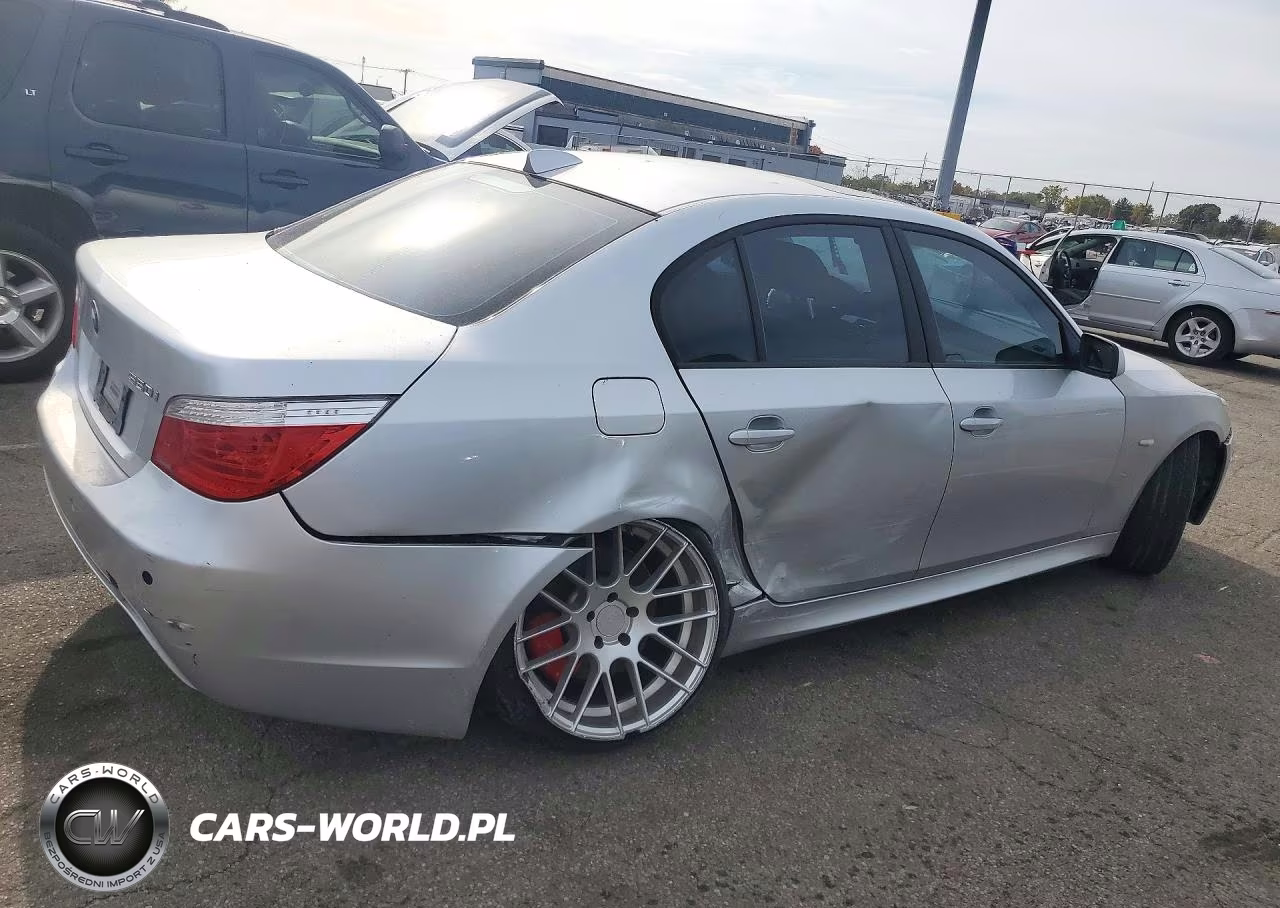 2008 BMW 550 I VIN:WBANW53578CT48605 - 3