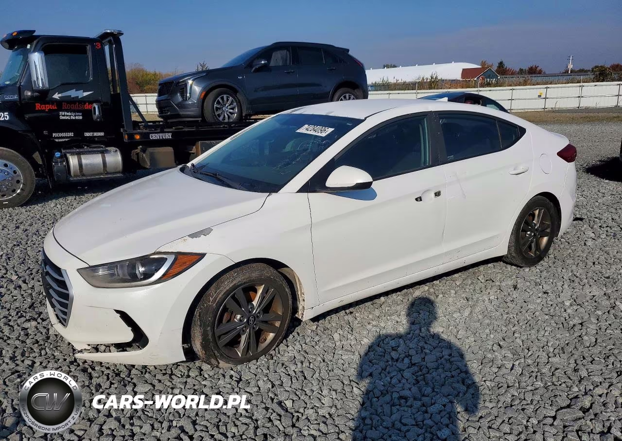 2018 Hyundai Elantra Sel VIN:5NPD84LF4JH238763 - 1