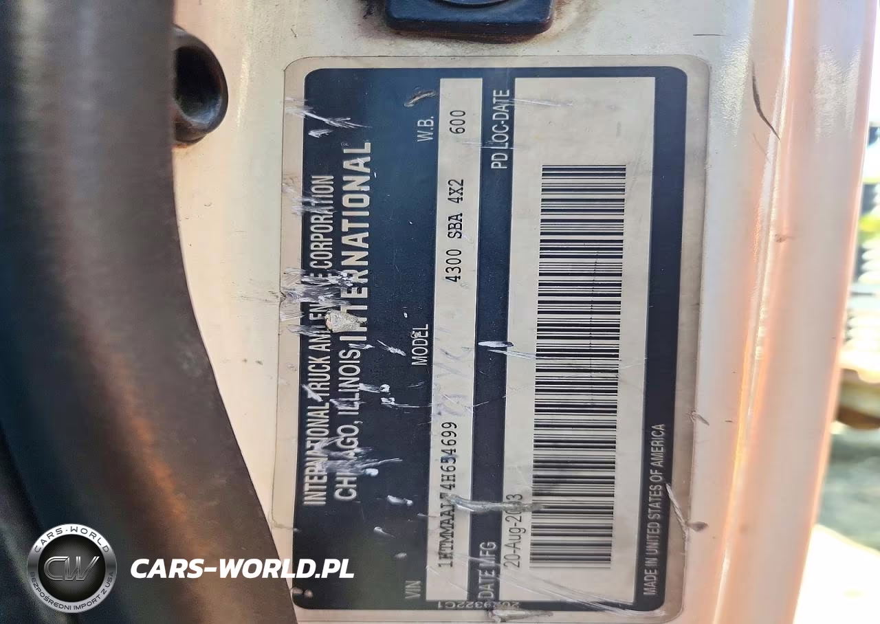 2004 International 4000 4300 VIN:1HTMMAAL74H654699 - 12