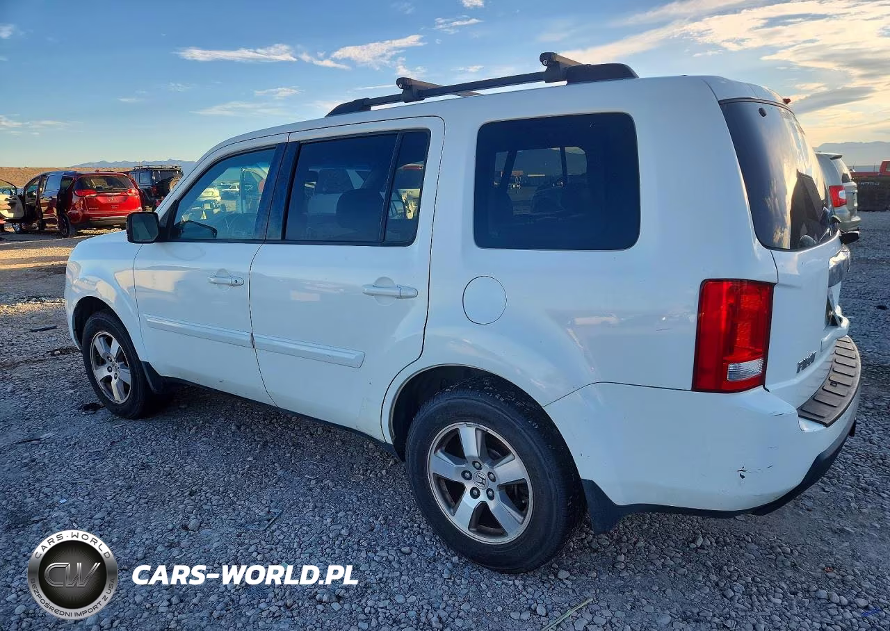 2009 Honda Pilot Exl VIN:5FNYF48529B047277 - 2