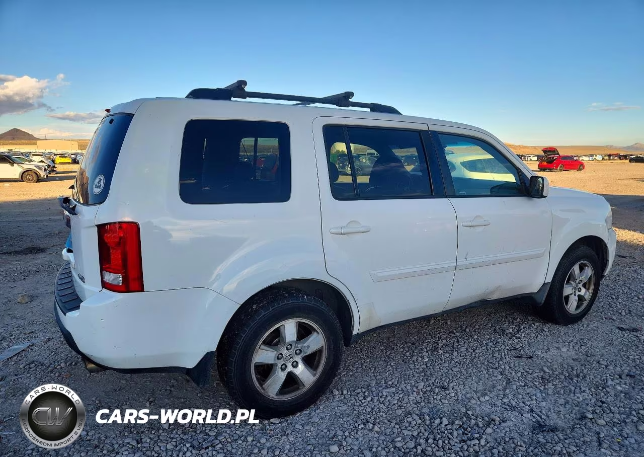 2009 Honda Pilot Exl VIN:5FNYF48529B047277 - 3