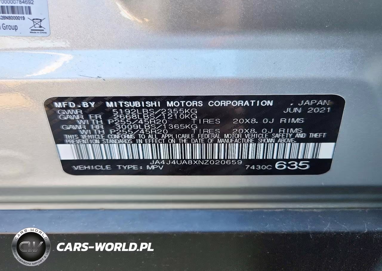 2022 Mitsubishi Outlander Se VIN:JA4J4UA8XNZ020659 - 13