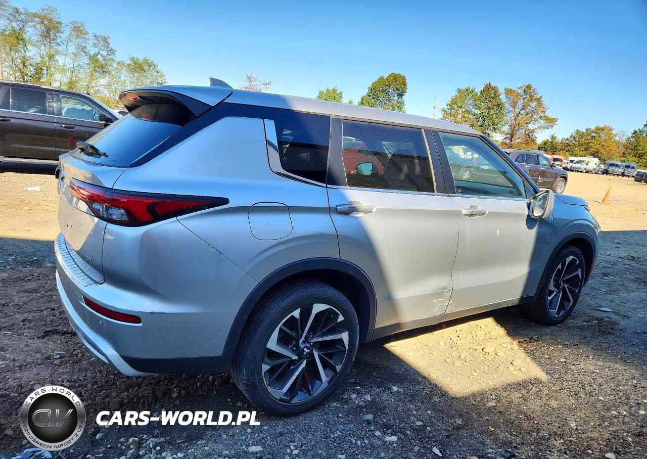 2022 Mitsubishi Outlander Se VIN:JA4J4UA8XNZ020659 - 3