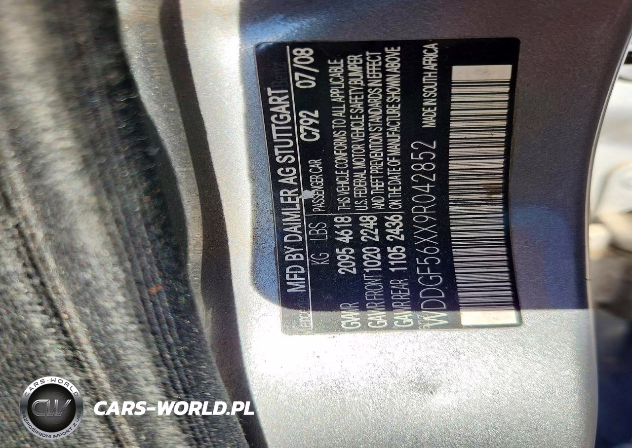 2009 Mercedes-Benz C 350 VIN:WDDGF56XX9R042852 - 12