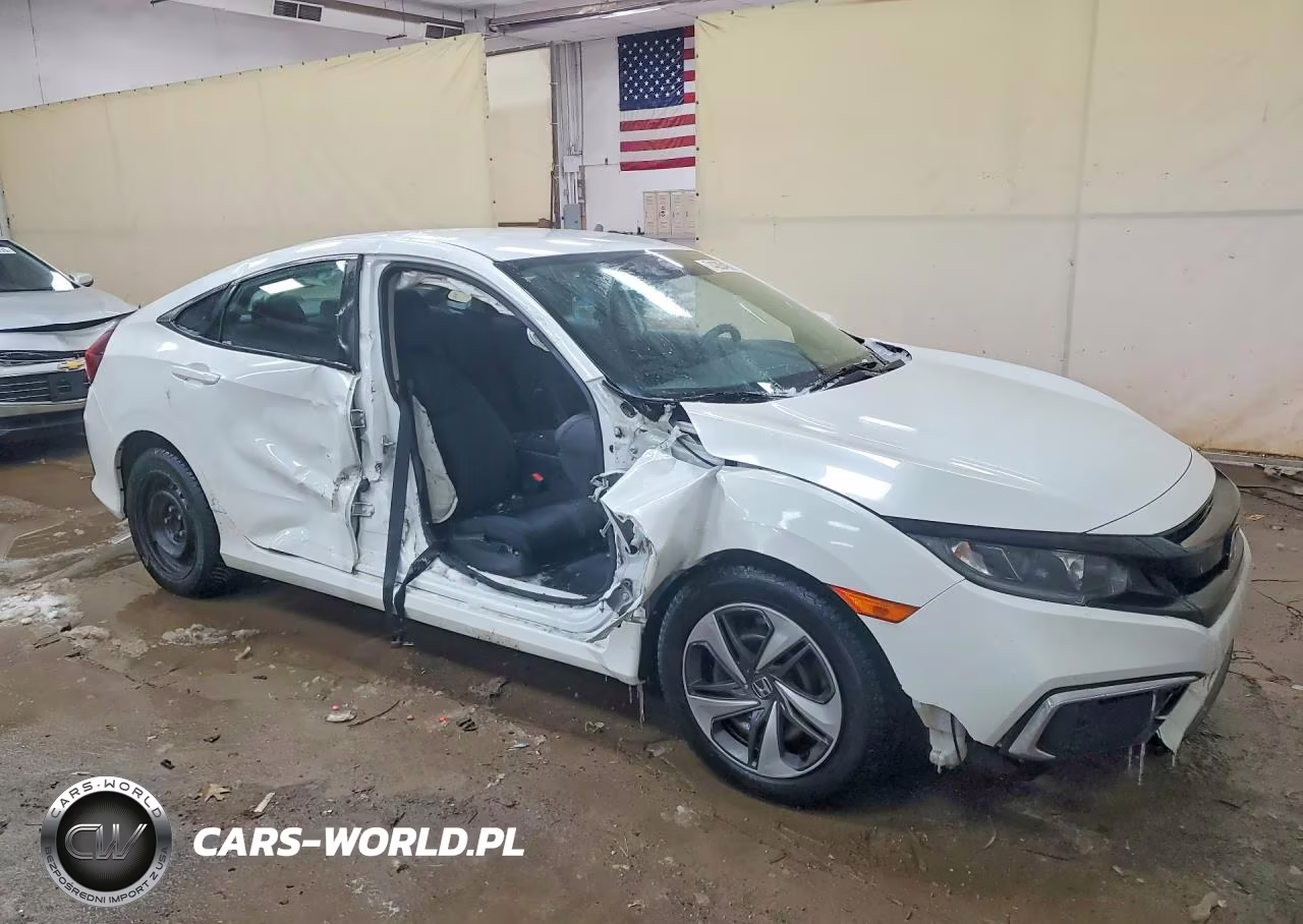 2020 Honda Civic Lx VIN:2HGFC2F66LH528121 - 4