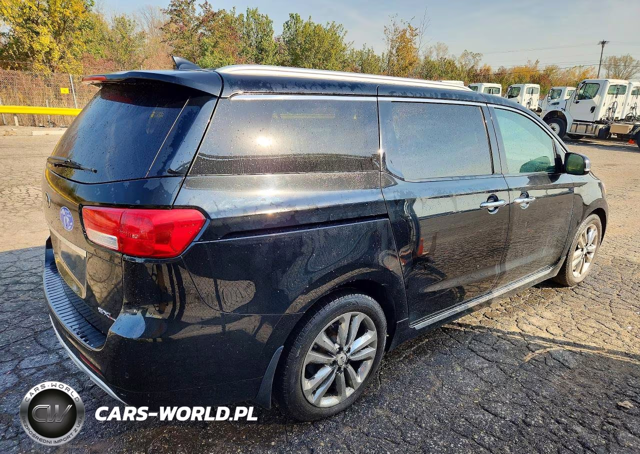 2016 Kia Sedona Sxl VIN:KNDME5C19G6155657 - 3