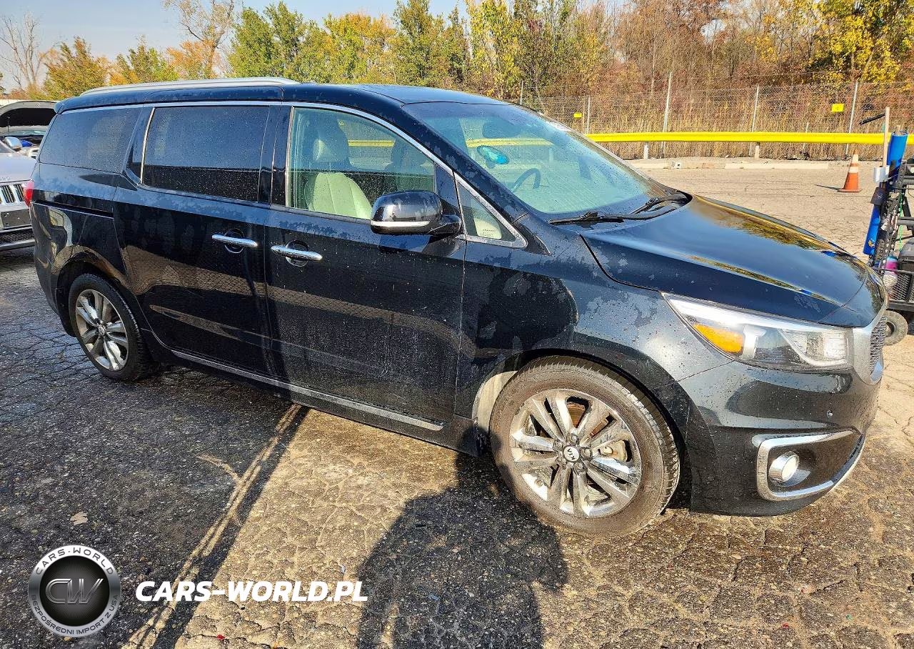 2016 Kia Sedona Sxl VIN:KNDME5C19G6155657 - 4