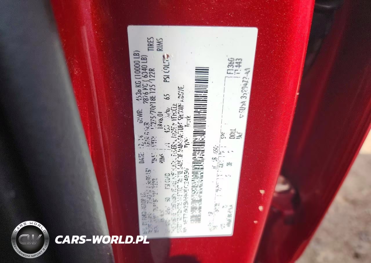 2017 Ford F250 Super Duty VIN:1FT7W2B66HEC24950 - 12
