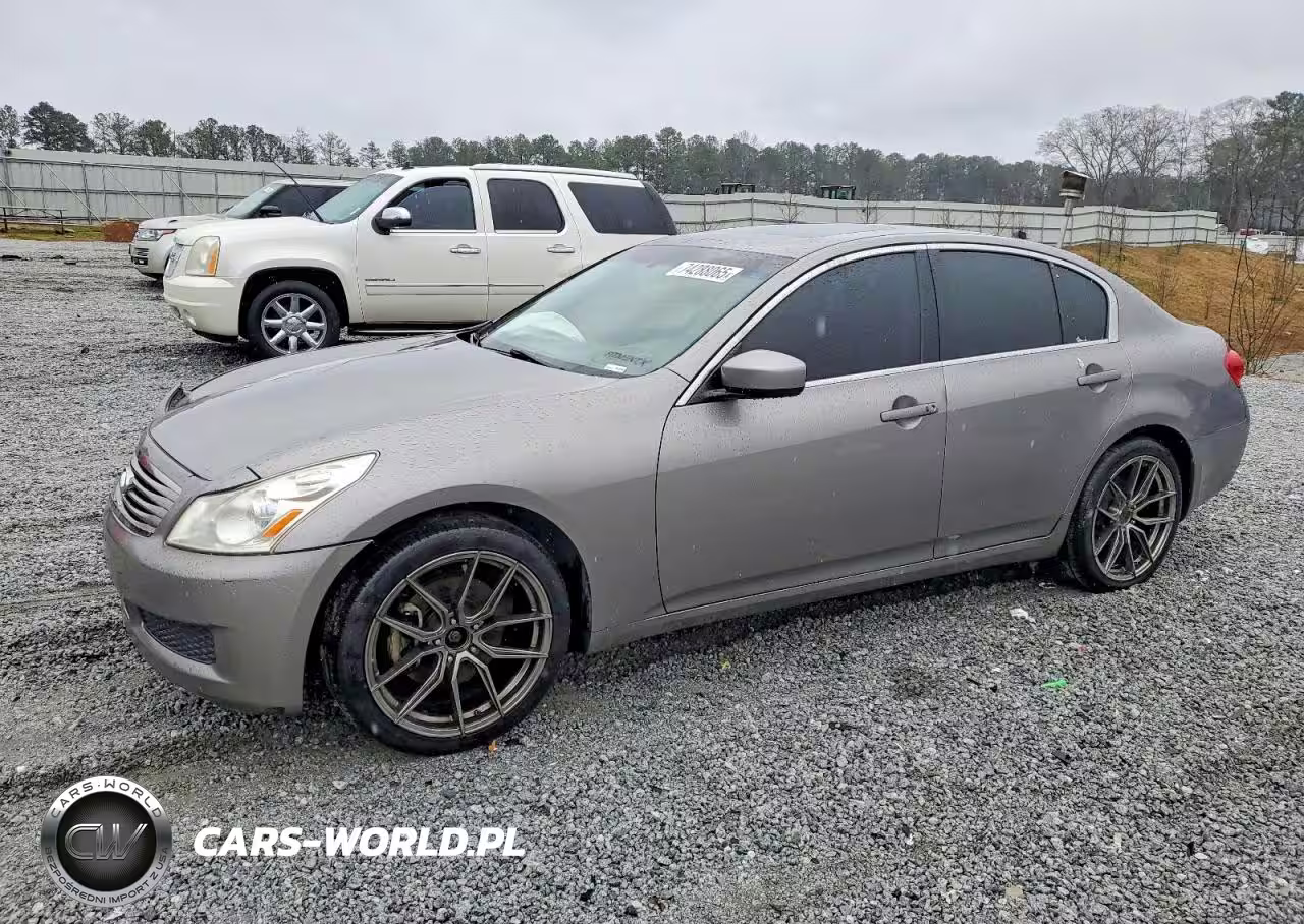 2009 Infinity G37 Sedan X
