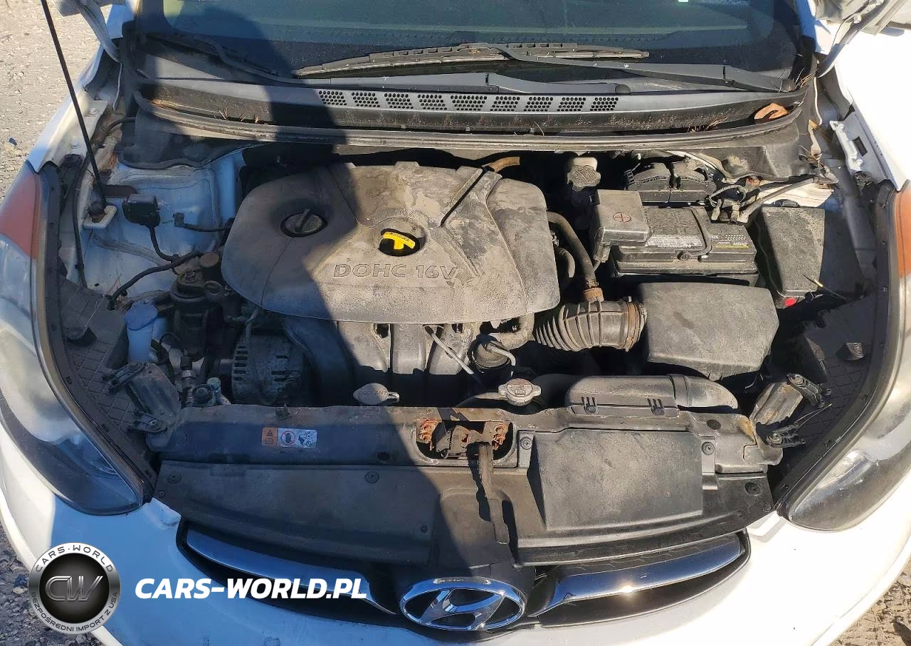 2013 Hyundai Elantra Limited VIN:5NPDH4AE6DH427221 - 11