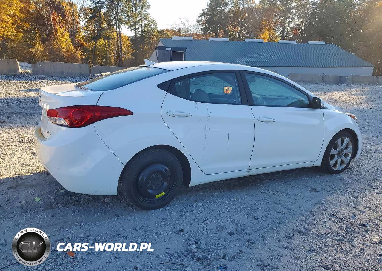 2013 Hyundai Elantra Limited VIN:5NPDH4AE6DH427221 - 3
