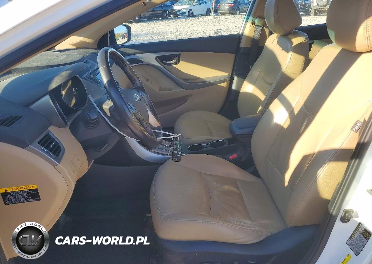 2013 Hyundai Elantra Limited VIN:5NPDH4AE6DH427221 - 7
