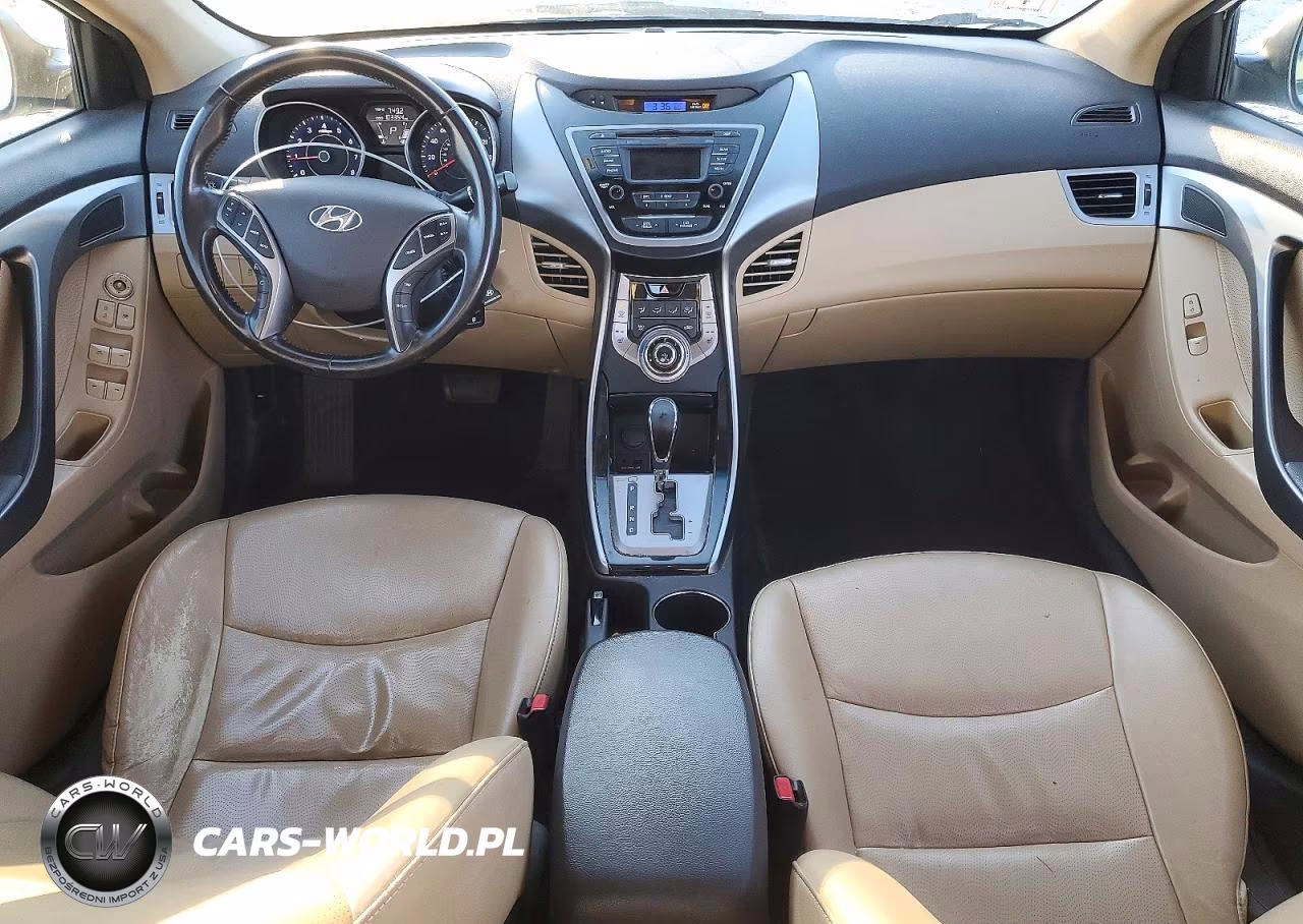 2013 Hyundai Elantra Limited VIN:5NPDH4AE6DH427221 - 8