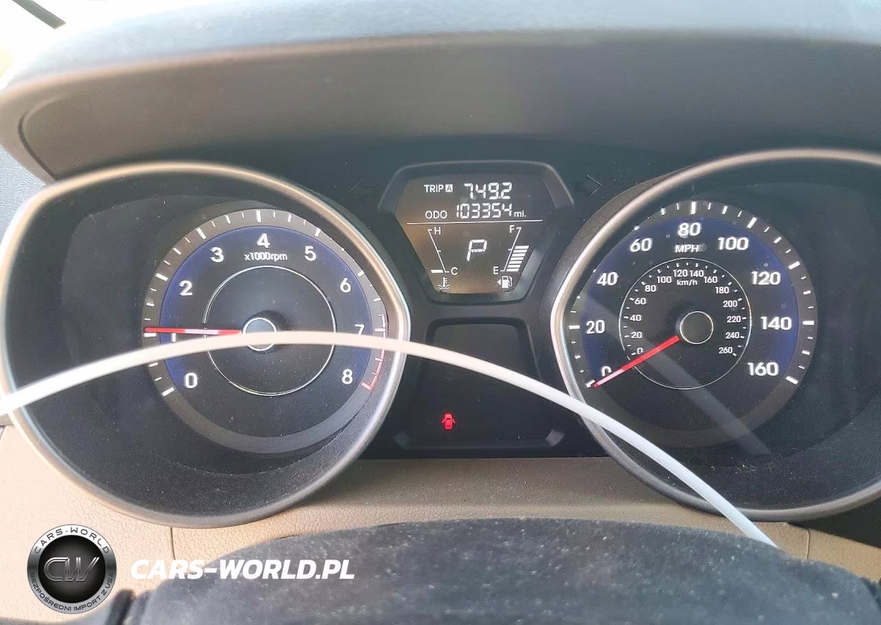 2013 Hyundai Elantra Limited VIN:5NPDH4AE6DH427221 - 9