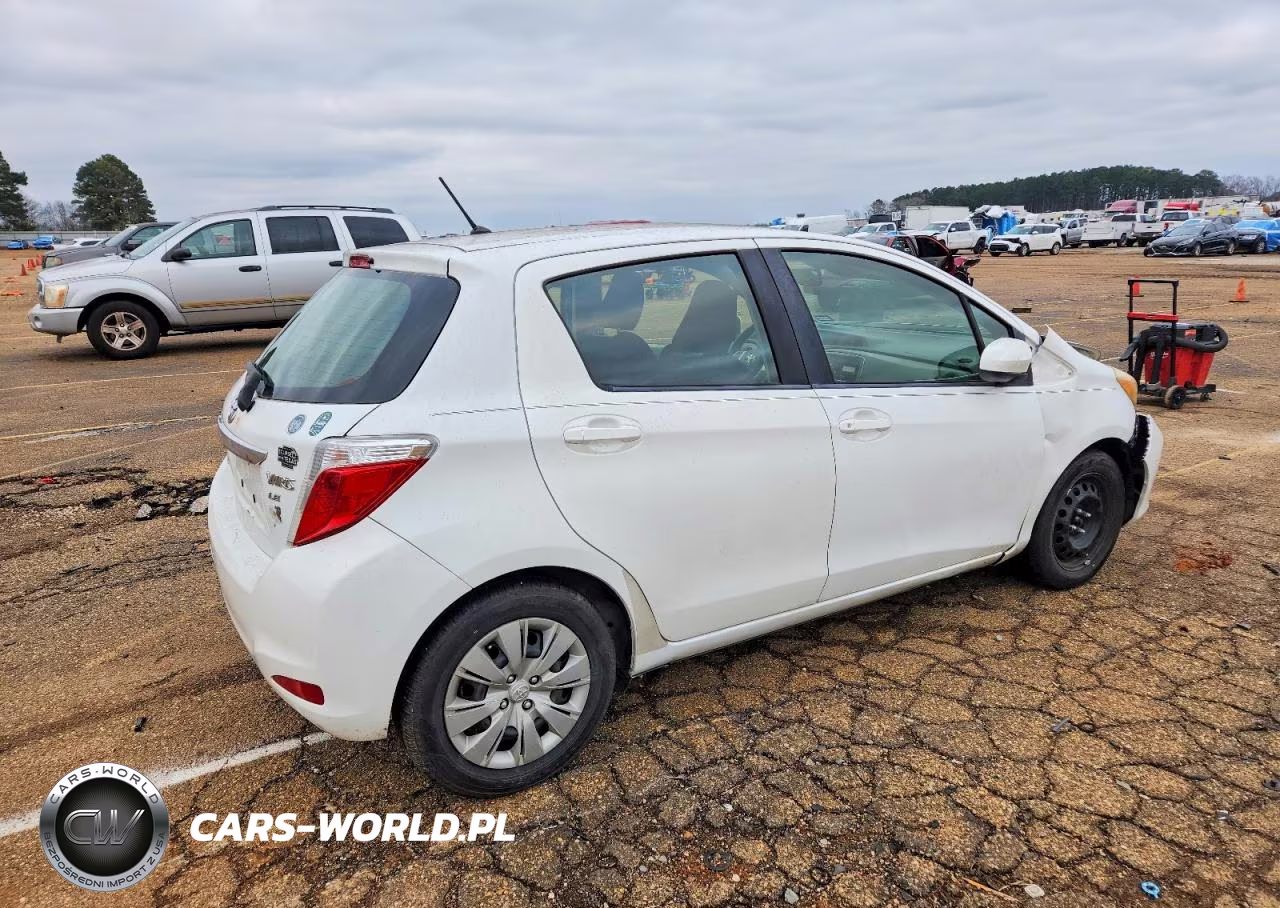 2012 Toyota Yaris VIN:JTDKTUD33CD536174 - 3