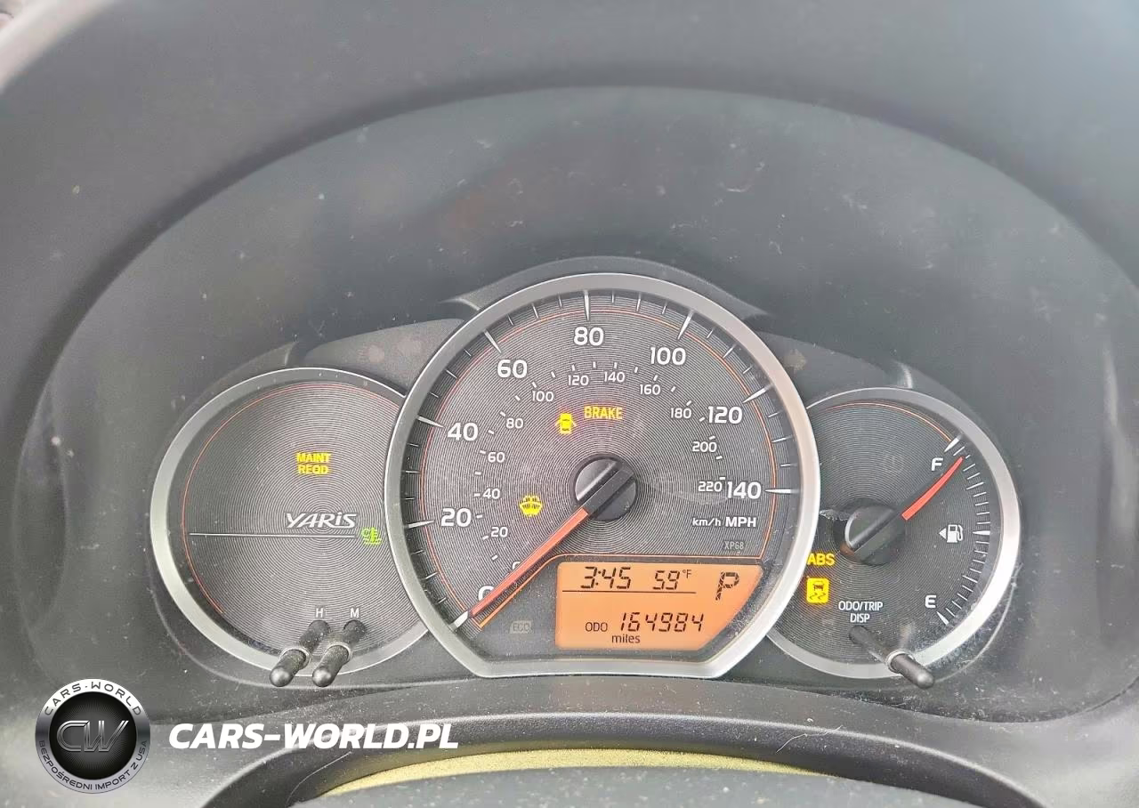 2012 Toyota Yaris VIN:JTDKTUD33CD536174 - 9