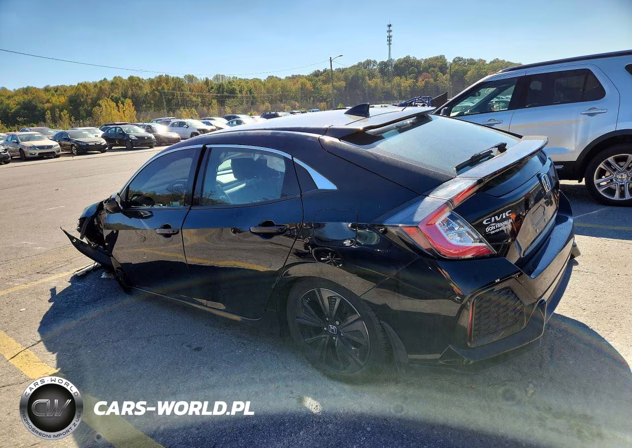 2019 Honda Civic Ex VIN:SHHFK7H67KU221846 - 2