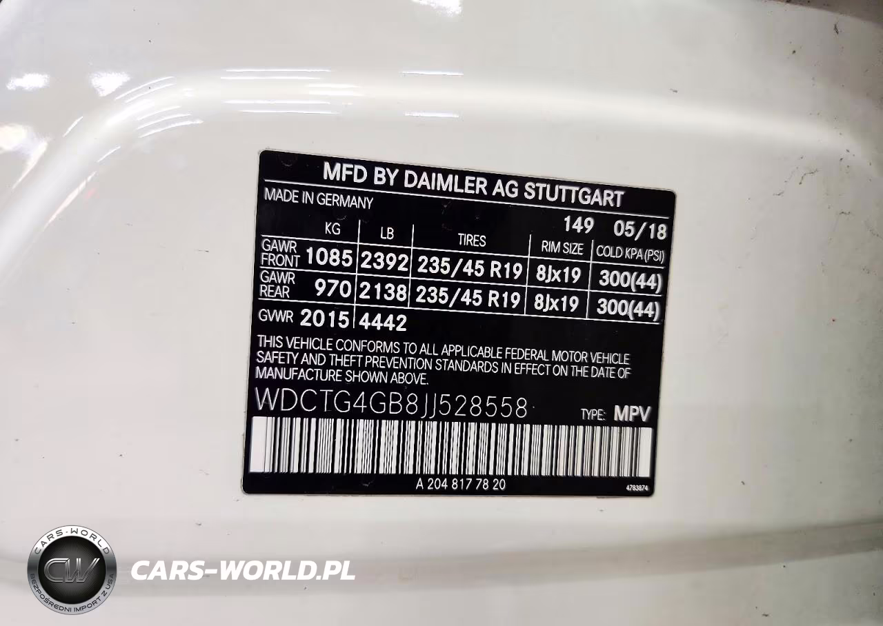 2018 Mercedes-Benz Gla 250 4Matic VIN:WDCTG4GB8JJ528558 - 13