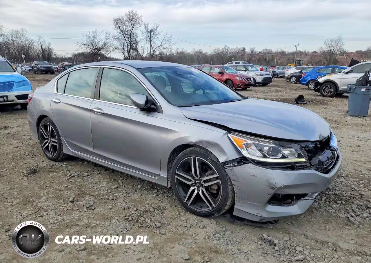 2017 Honda Accord Sport VIN:1HGCR2F66HA029987 - 4