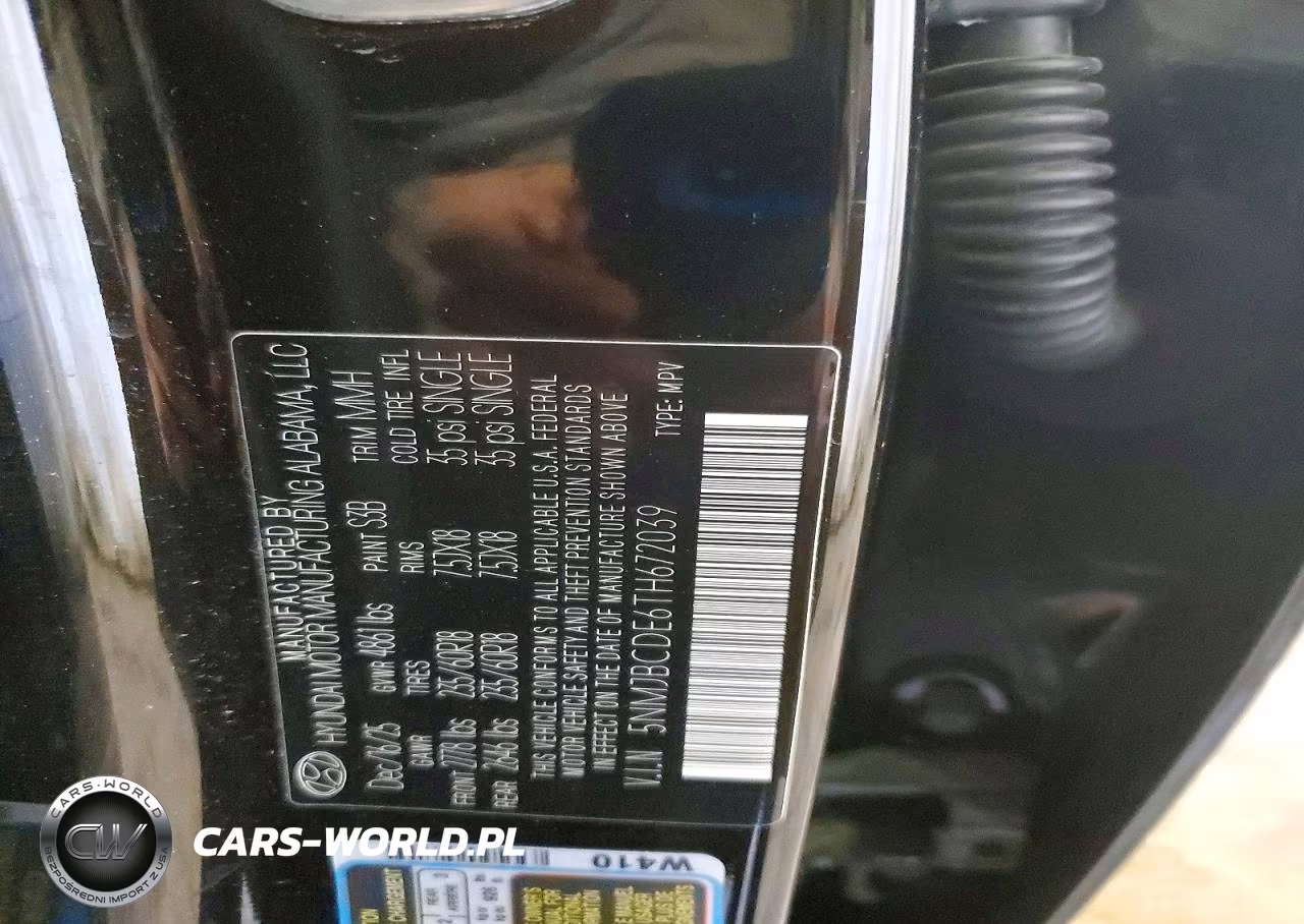 2026 Hyundai Tucson Sel VIN:5NMJBCDE6TH672039 - 14