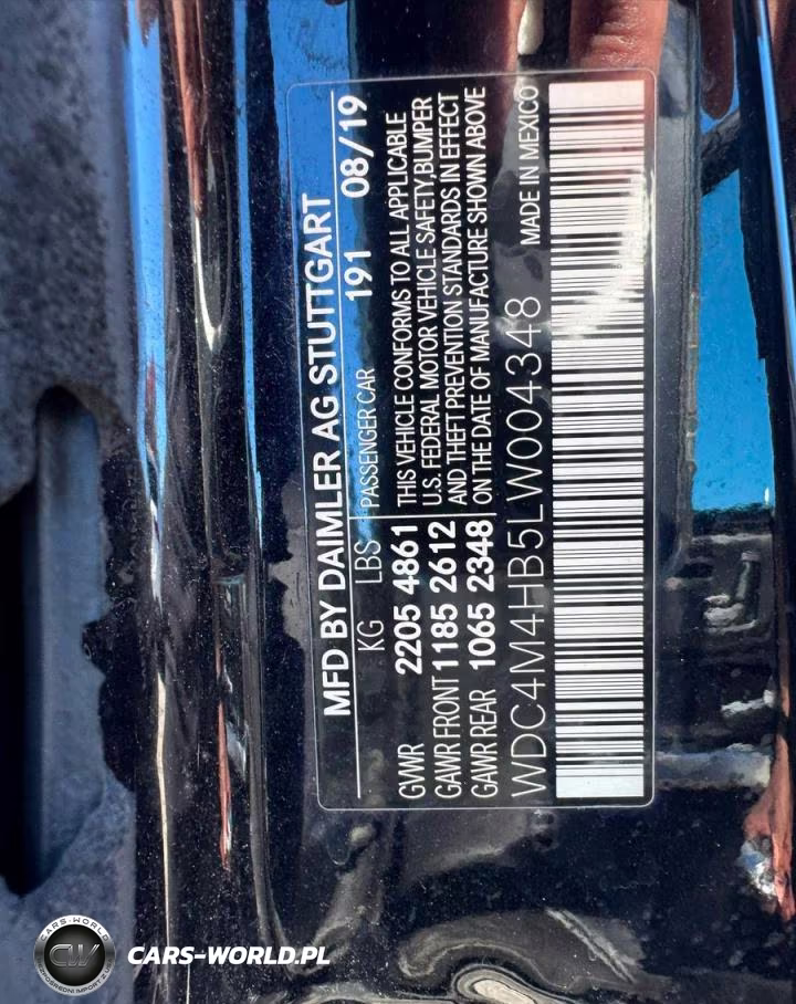 2020 Mercedes-Benz Glb 250 4Matic VIN:WDC4M4HB5LW004348 - 10