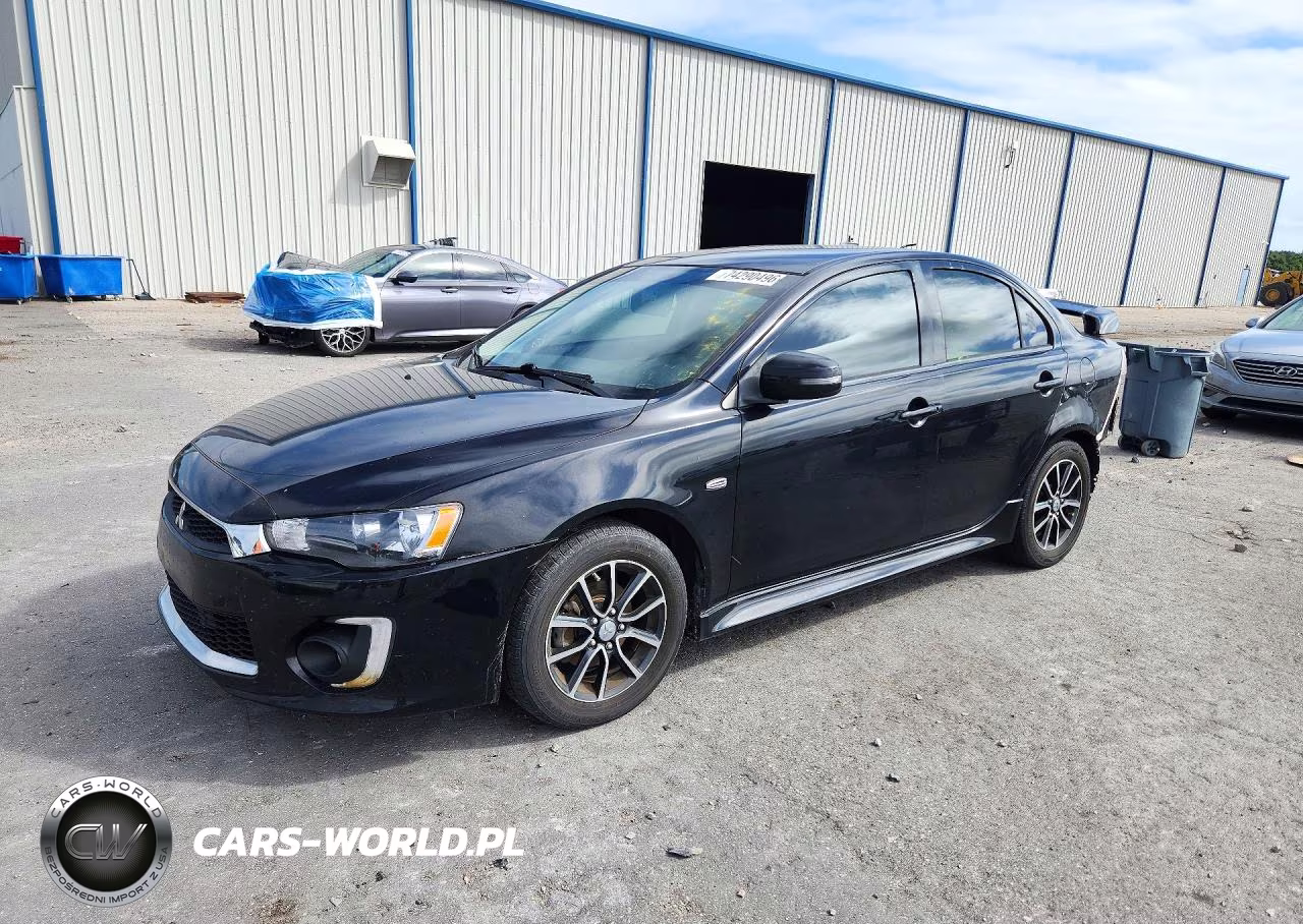 2017 Mitsubishi Lancer Es VIN:JA32U2FU6HU014054 - 1