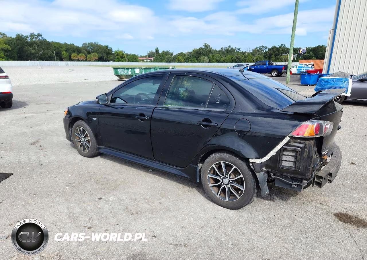 2017 Mitsubishi Lancer Es VIN:JA32U2FU6HU014054 - 2