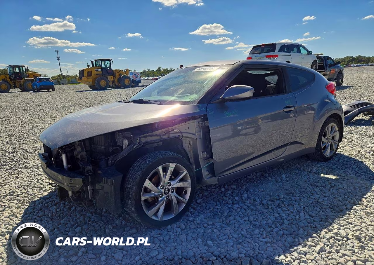2016 Hyundai Veloster Base VIN:KMHTC6AD7GU284895 - 1