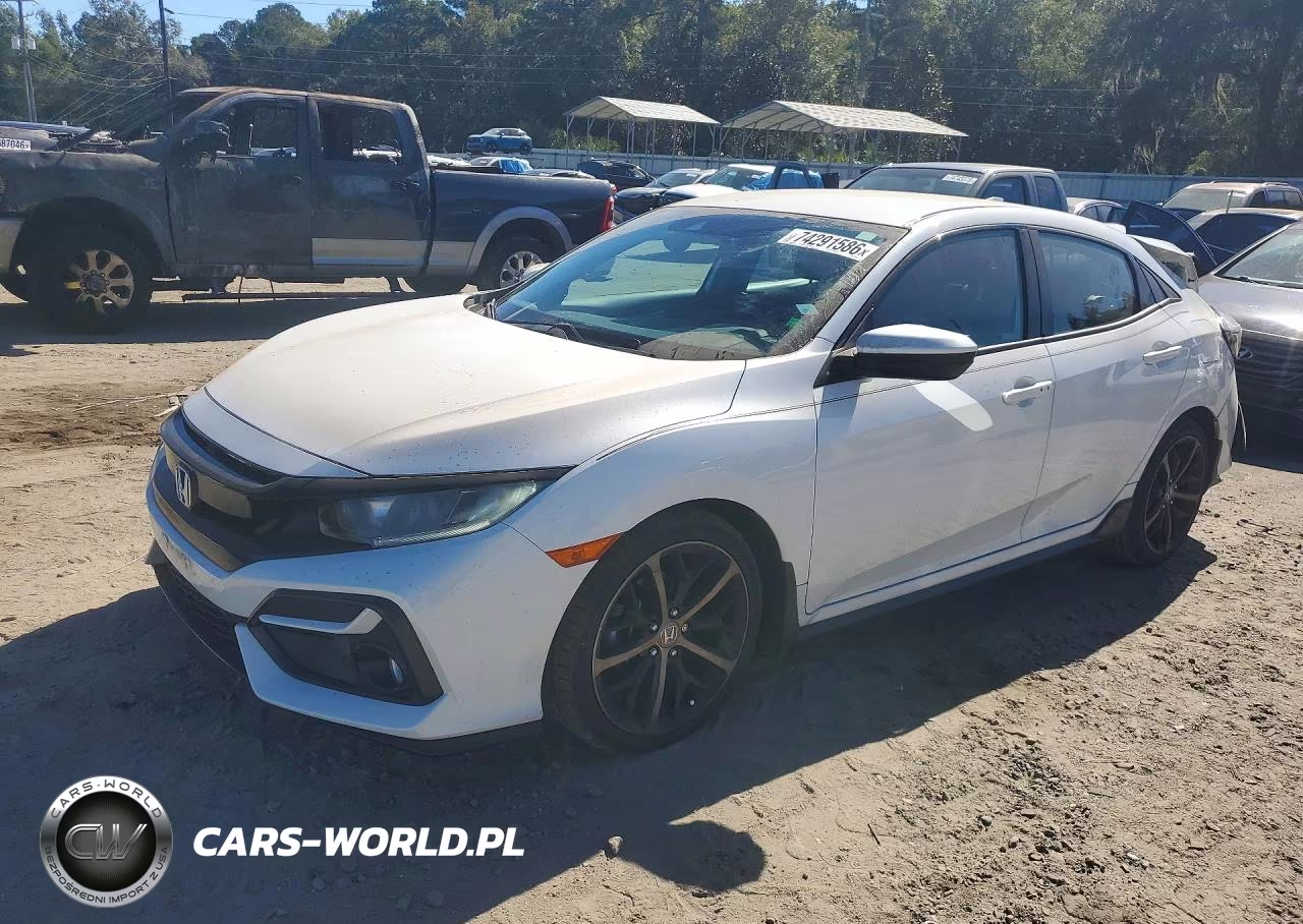 2021 Honda Civic Sport VIN:SHHFK7H45MU215786 - 1