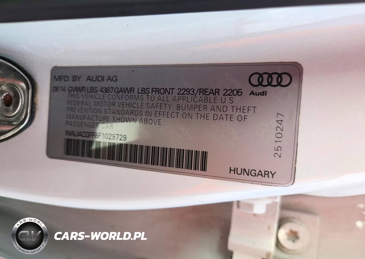 2015 Audi A3 Premium VIN:WAUACGFF8F1029729 - 12