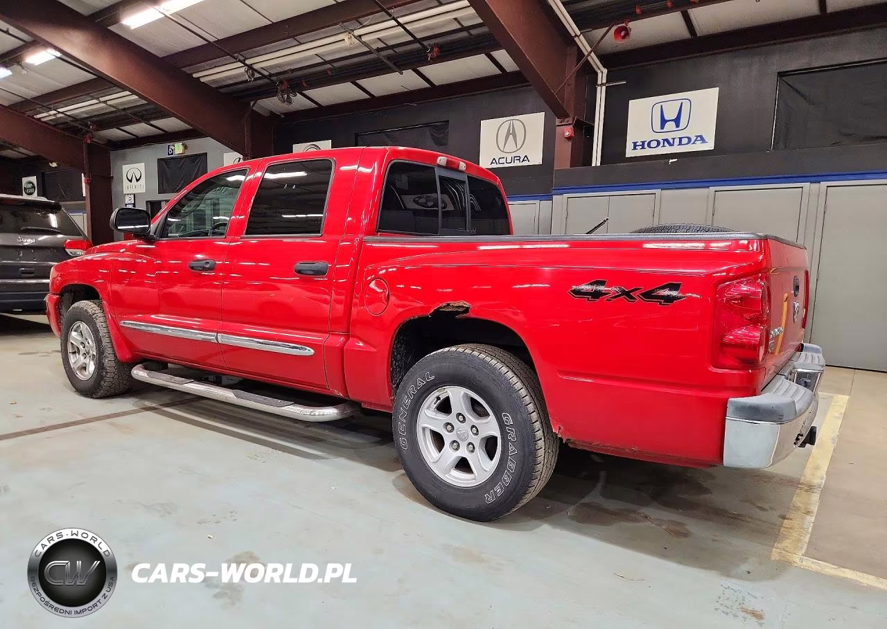 2005 Dodge Dakota Quad Laramie VIN:1D7HW58N35S227618 - 2