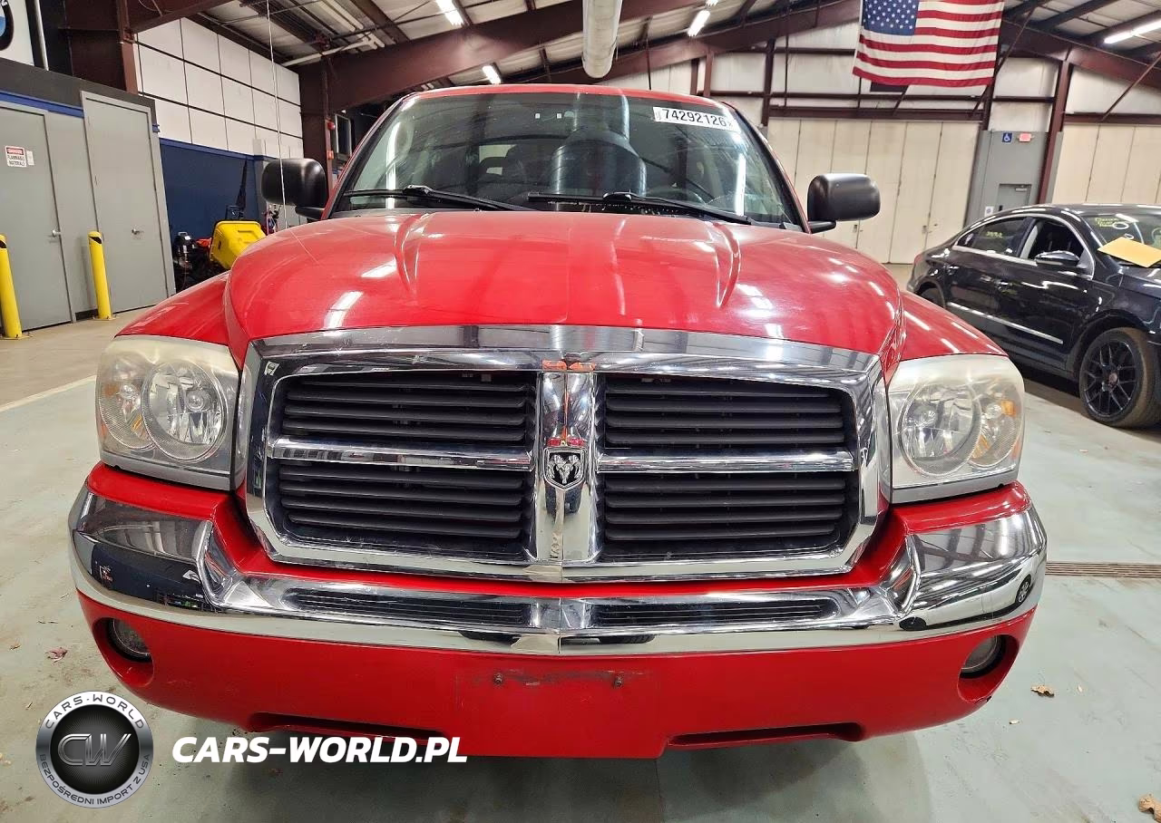 2005 Dodge Dakota Quad Laramie VIN:1D7HW58N35S227618 - 5