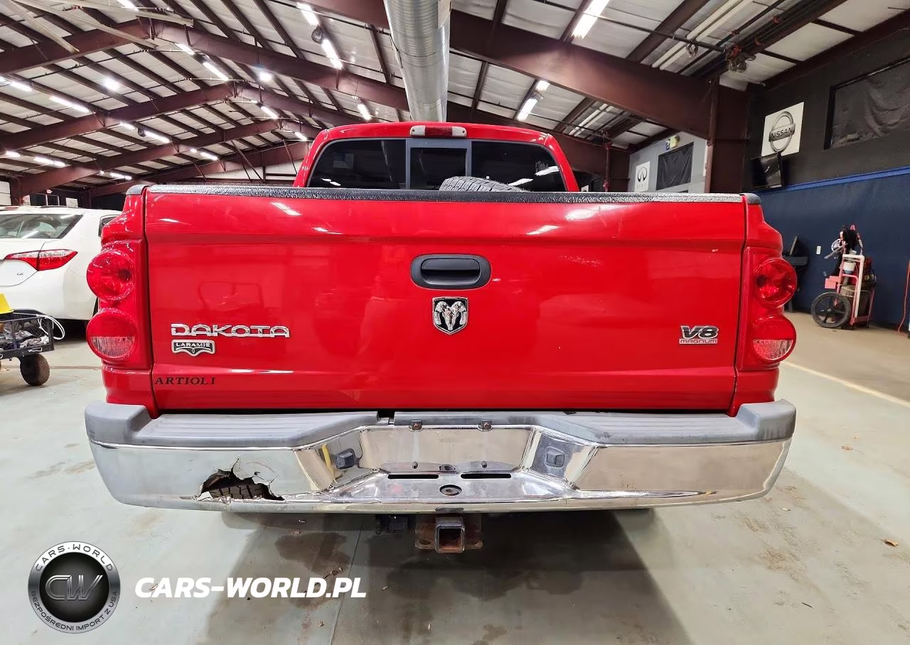 2005 Dodge Dakota Quad Laramie VIN:1D7HW58N35S227618 - 6