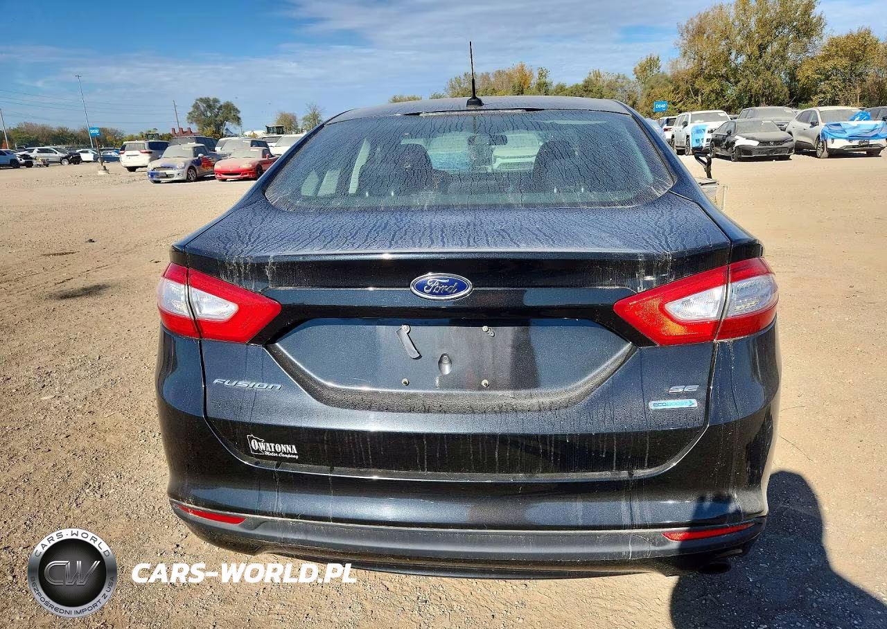 2014 Ford Fusion Se VIN:3FA6P0HD0ER252924 - 6