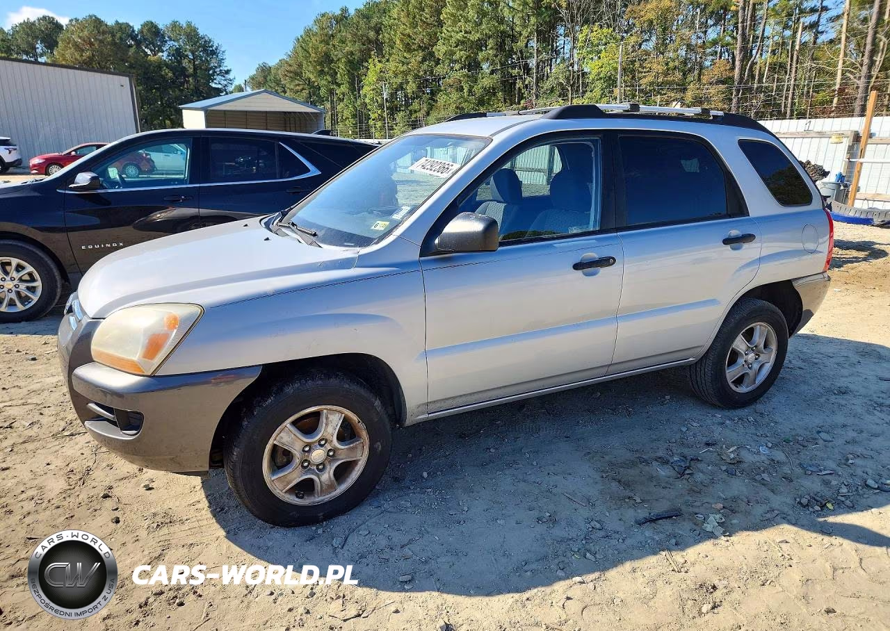 2008 Kia Sportage Lx VIN:KNDJF724087518561 - 1