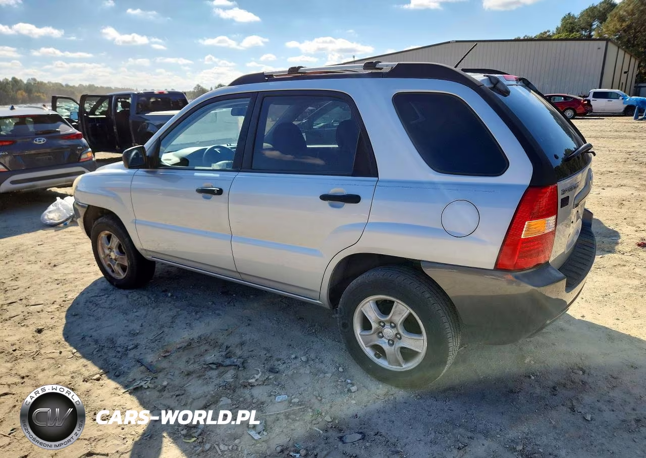 2008 Kia Sportage Lx VIN:KNDJF724087518561 - 2