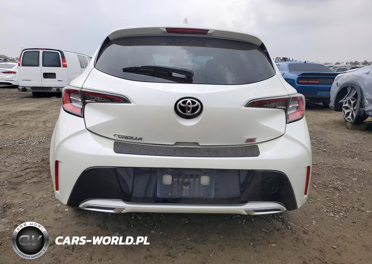 2019 Toyota Corolla Hatchback Se VIN:JTNK4RBE0K3051408 - 6